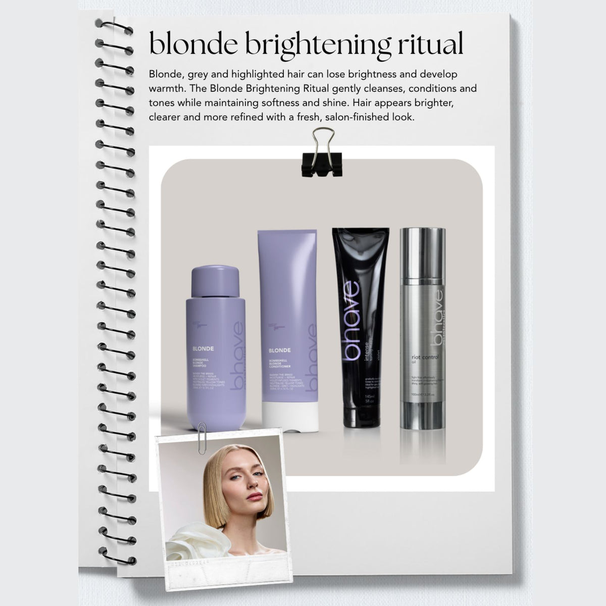 blonde brightening ritual